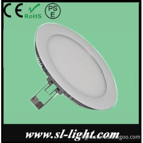 180mm 500lm10W round Led panel light
